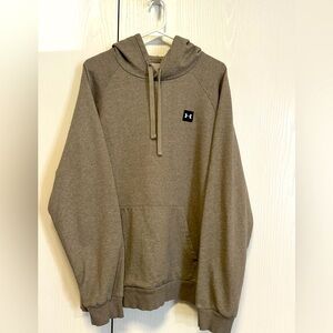 Mens Under Armour hoodie camel color